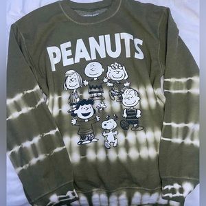 Snoopy group warm long sleeve crewneck